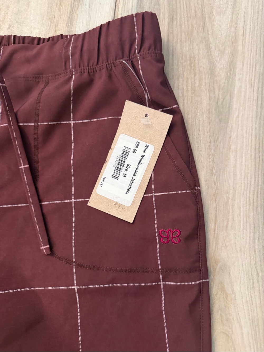 NWT Albion Fit Jesetter Windowpane Joggers - Picture 3 of 10